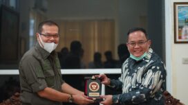 Bupati Muba Dodi Reza Silaturahmi ke BIN Sumsel (Dok. Pemkab Muba)
