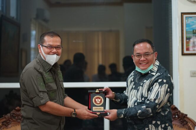 
Bupati Muba Dodi Reza Silaturahmi ke BIN Sumsel (Dok. Pemkab Muba)
