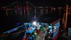 Wisata Malam di Sungai Musi Palembang (Dok. Urban Id)