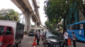 Suasana Penerapan PSBB di Palembang (Dok. Istimewa)