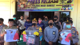Kapolres Musi Rawas Gelar Press Realese (Dok. Istimewa)