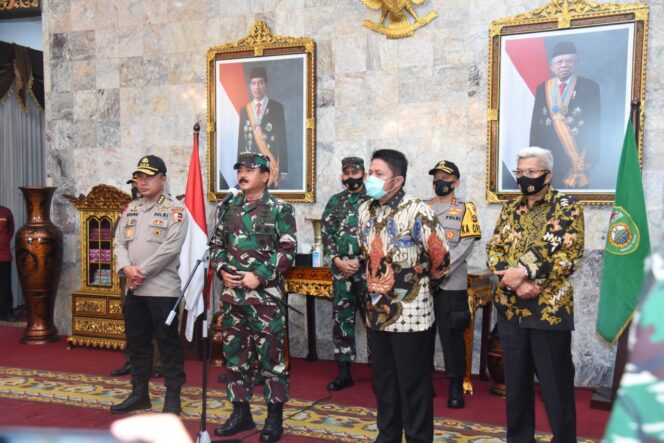 
Panglima TNI Sebut Penanganan Covid di Sumsel Layak Dicontoh