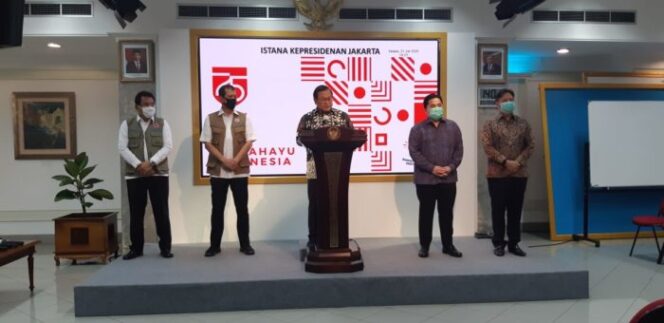 
Seskab: Presiden Kendalikan dan Monitor Penanganan Covid-19 serta PEN