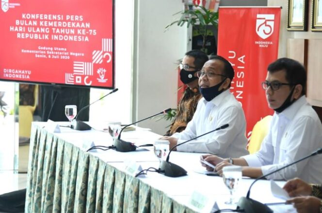 
Peringatan HUT ke-75 Kemerdekaan RI Tetap Berlangsung Sesuai Protokol Kesehatan