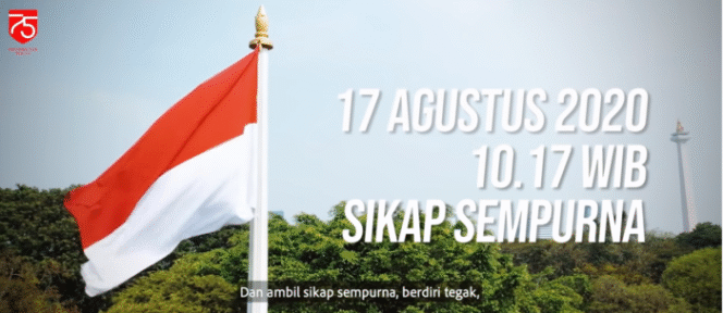 
Ambil Sikap Sempurna dan Berdiri Tegak pada 17 Agustus 2020 Pukul 10.17 WIB