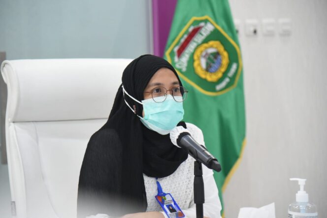 
					Ahli Epidemiologi Sumsel Dr. Iche Andriani Liberty (Dok. Humas Pemprov Sumsel)