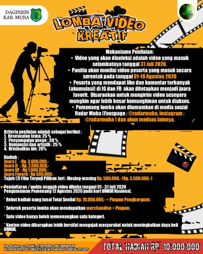 
Rangkul Tim Kreatif, Support UMKM Muba