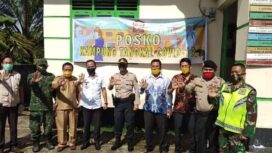 Suasana Kampung Tangkal Covid-19 di Musi Banyuasin, Sumsel (Dok. Muba)