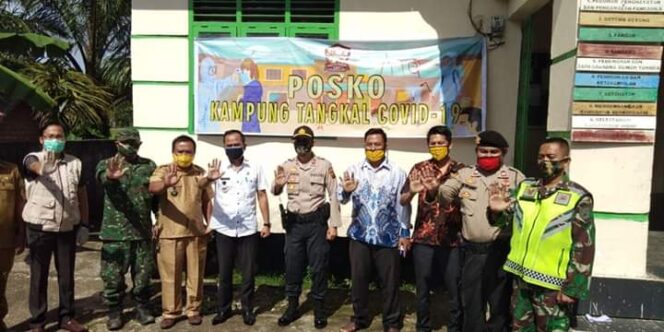 
Suasana Kampung Tangkal Covid-19 di Musi Banyuasin, Sumsel (Dok. Muba)