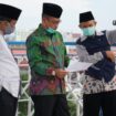 Kakanwil Kemenag Sumsel Alfajri Zabidi Bersama Pihak Terkait Lakukan Pemantauan Hilal Idul Adha 1441 H di Gedung UIN Palembang (Dok. Kemenag Sumsel)
