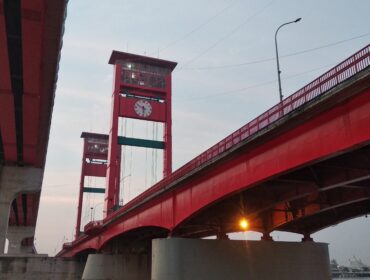 Suasana Jembatan Ampera Palembang (Dok. Urban Id)