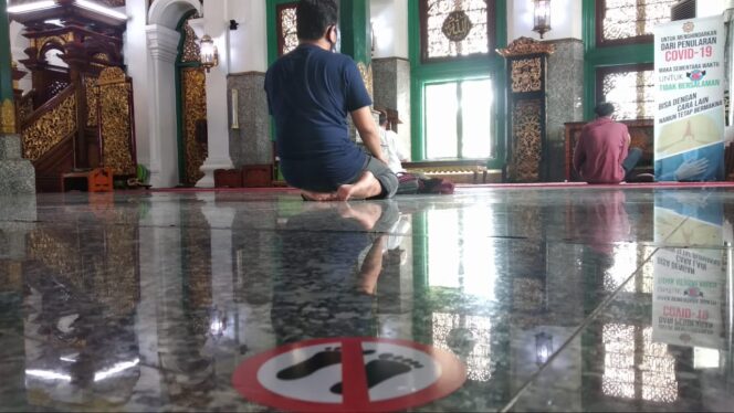 
					suasana masjid agung palembang (Dok. Urban Id)