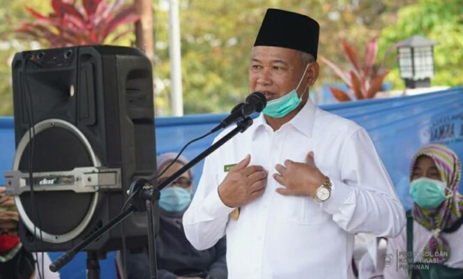 
					Bupati Oku Timur Dan Jajaran Terkait Sosialisasikan Bahaya Covid-19