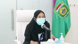 Juru bicara gugus tugas penanggulangan corona Sumsel, Ichie Andriyani, (Dok. Humas Pemprov Sumsel)