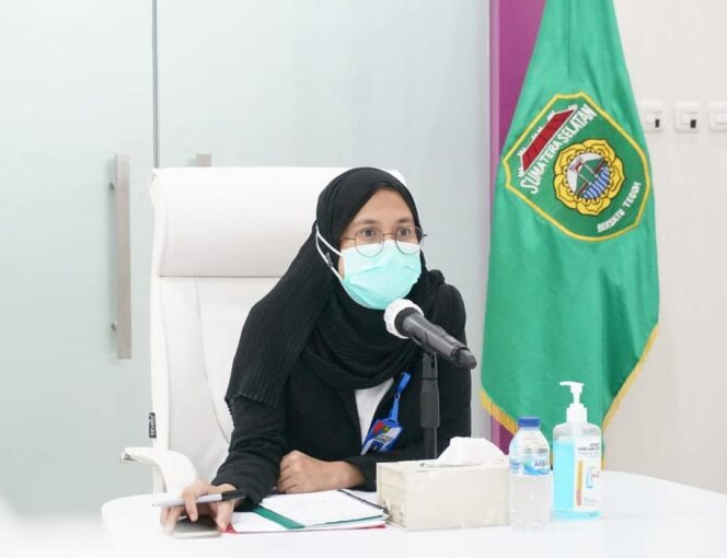 
					Juru bicara gugus tugas penanggulangan corona Sumsel, Ichie Andriyani, (Dok. Humas Pemprov Sumsel)