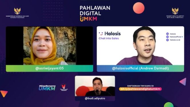 
Program Pahlawan Digital Jaring Inovator Muda Kontribusi Bantu UMKM