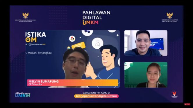
Pekan Ini, Pahlawan Digital Hadirkan Dua Inovator Bantu UMKM Atasi Problem Hukum dan SDM