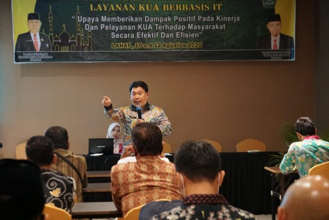 
Abadil Tegaskan Tekad Kemenag Sumsel Tingkatkan Layanan KUA