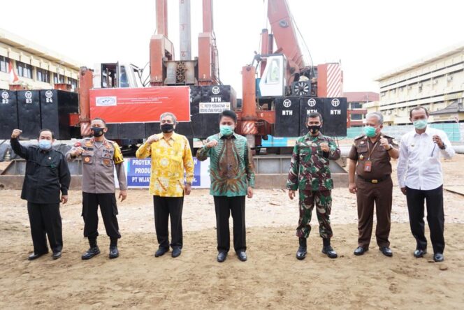 
Herman Deru Bantu Dana Pembangunan Gedung Mapolda Sumsel