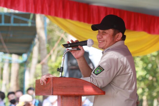 
					Herman Deru Rencanakan Bangun Jembatan Gantung Desa Ujan Mas Menjadi Jembatan Permanen