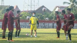 Para Pemain MBU Sedang Melakukan Sesi Latihan (Dok. Humas Muba)