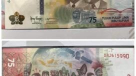 Uang Pecahan Rp 75.000 (Dok. Istimewa)
