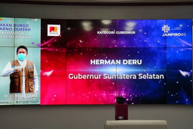 
Herman Deru Gubernur Paling Populer dari Pulau Sumatera