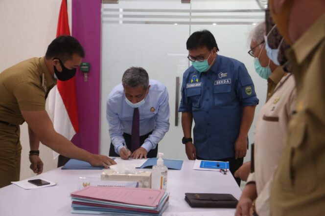 
Amankan Aset Daerah Pemprov Sumsel Tekan MoU dengan PT KAI dan Kejaksaan Tinggi