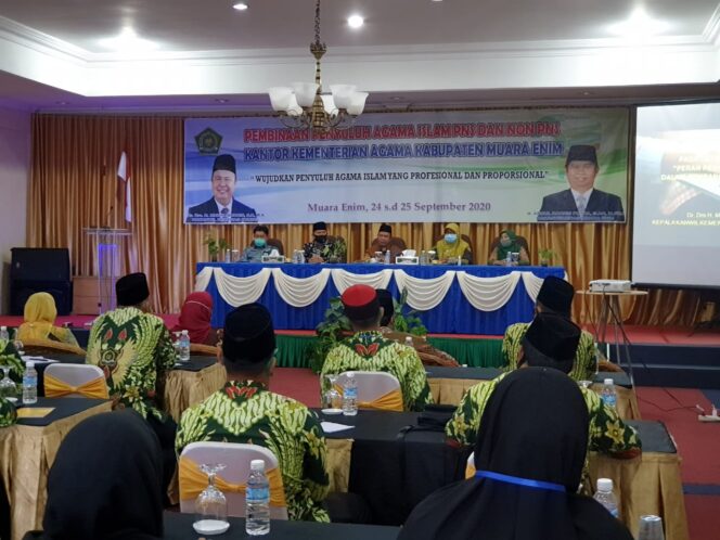 
Mukhlisuddin Bina Penyuluh Agama Islam Muaraenim