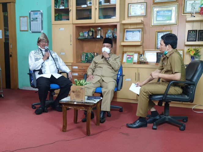 
Kakanwil Sumsel dan Babel Talkshow di Inmas TV