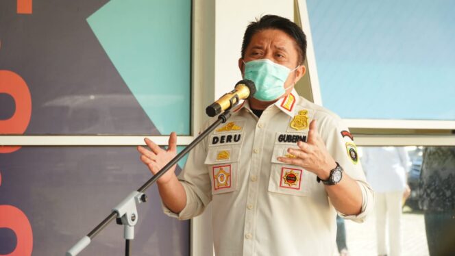 
Herman Deru Mulai Sosialisasikan Pergub Protokol Kesehatan Sepekan Kedepan