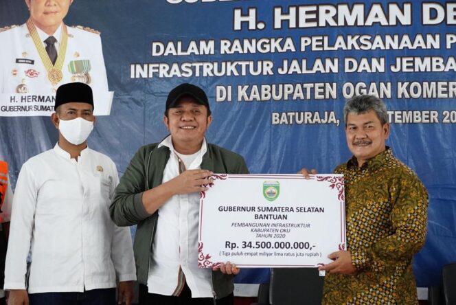 
					Herman Deru Gelontorkan Dana Peningkatan Infrastruktur Rp81 Miliar untuk OKU