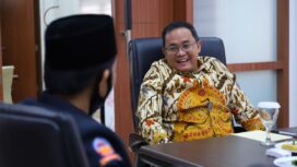 FKMD Sumsel audiensi dengan Bupati Muba Dr Dodi Reza Alex Noerdin Lic Econ MBA di Mess Perwakilan Muba di Palembang