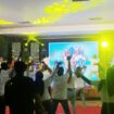 Peluncuran program BritAma FSTVL di Palembang, Selasa (22/9).
