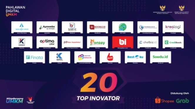 
					Ketat! 20 Inovator Lolos Tahapan Pahlawan Digital UMKM