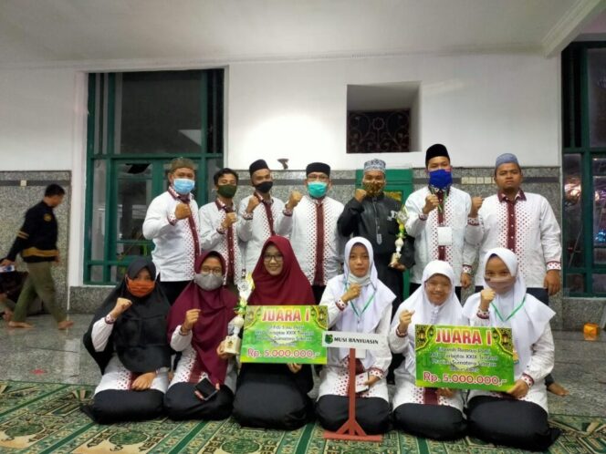 
Muba Raih Juara Umum 3 MTQ Provinsi