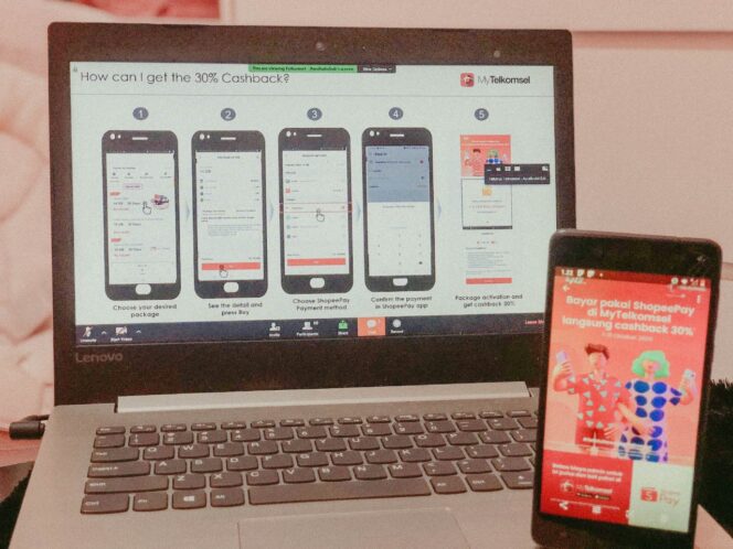 
					Telkomsel Gandeng Shopeepay Permudah Transaksi Non Tunai