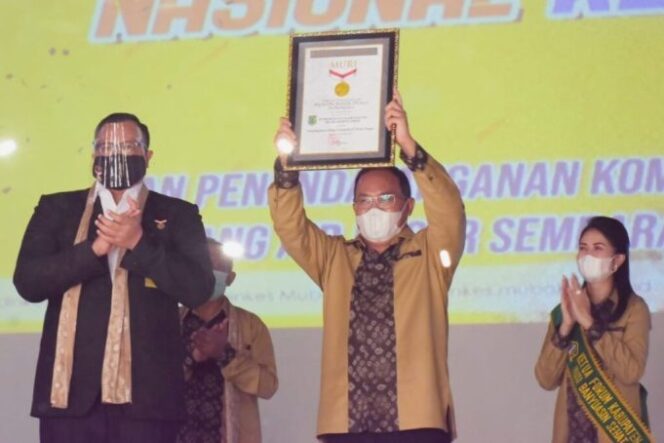 Inovasi Muba Bergeraks Pecahkan Rekor MURI