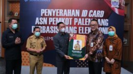Simbolis Id card ASN Pemkot Palembang Diganti Dengan Uang Digital