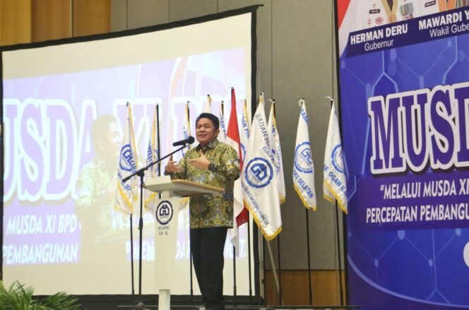 
					Herman Deru: Gapensi Harus Jadi Wadah Pengusaha Jasa Kontruksi Profesional