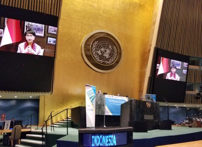 
Indonesia Dorong PBB Pastikan Distribusi Vaksin Untuk Semua