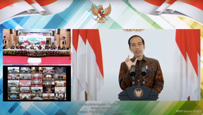 
					Jokowi Harap UMKM Naik Kelas Melalui Kemitraan dengan Usaha Besar