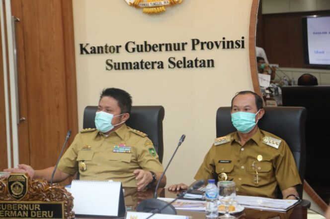 
Herman Deru Dukung Pemkot Palembang Benahi Infrastruktur