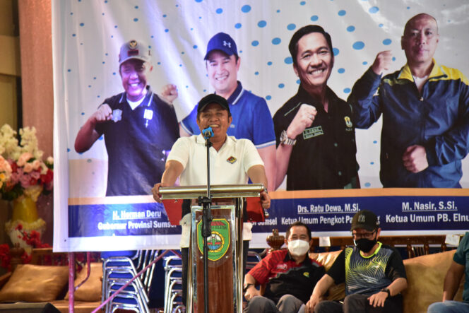 
Komitmen Herman Deru Cari  Atlet Bulu Tangkis Handal