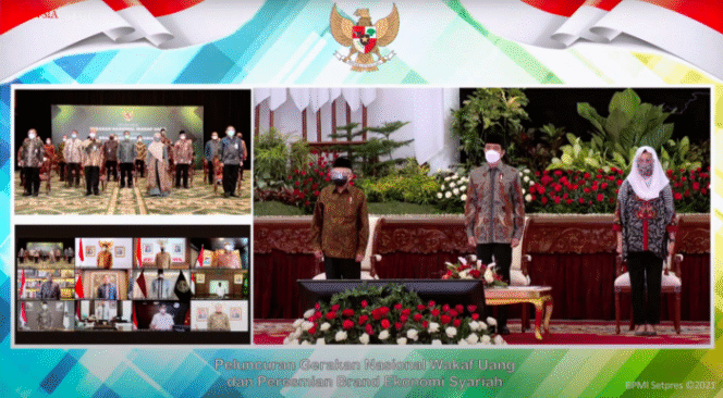 
					Jokowi Luncurkan Gerakan Nasional Wakaf Uang & Resmikan Brand Ekonomi Syariah
