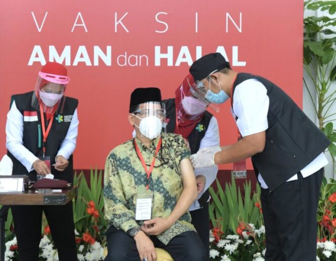 
					Vaksinasi COVID-19 dan Disiplin Protokol Kesehatan, Ikhtiar Umat Hadapi Pandemi
