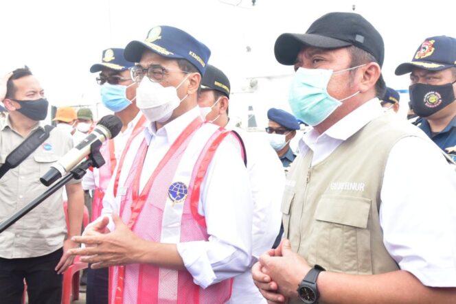 
Menhub Pastikan Pelabuhan Tanjung Carat Dibangun Tahun 2021