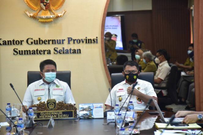 
Terima Kunker Deputi Kemenkopolhukam, Herman Deru Sharing Soal Sistem Pemerintah Berbasis Elektronik