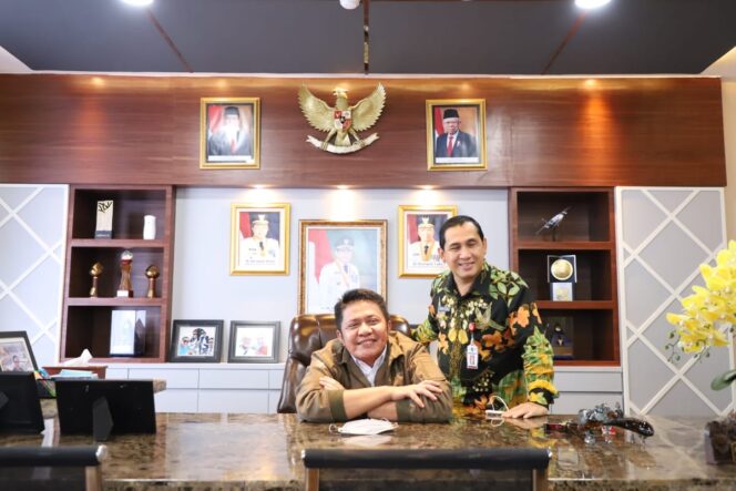 
Herman Deru Tinjau Pembangunan Gor dan Resmikan Kantor Wali Kota Lubuk Linggau