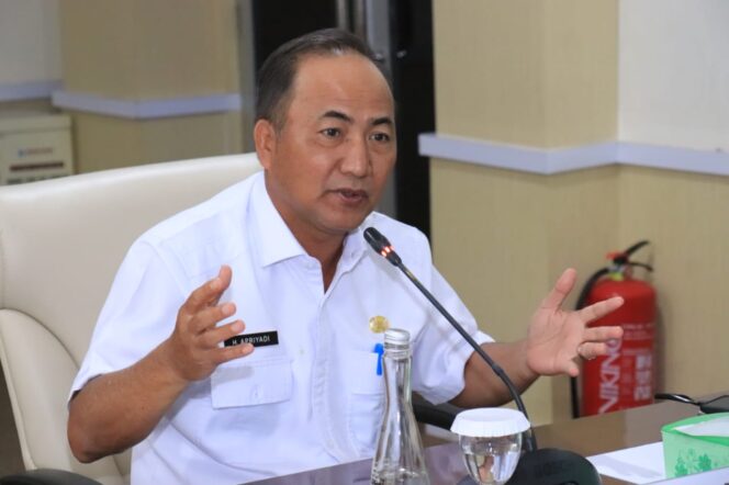 
					Sekretaris Daerah Kabupaten Muba Drs H Apriyadi MSi (Dok. Humas Muba) 